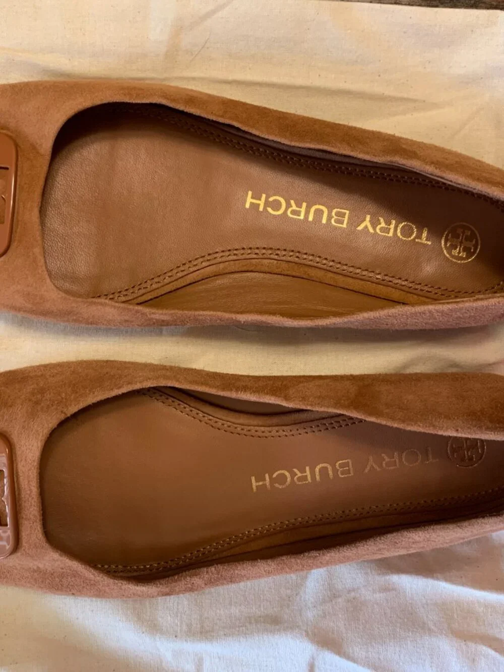 Tory Burch Georgia ballet flats for Women - Brown